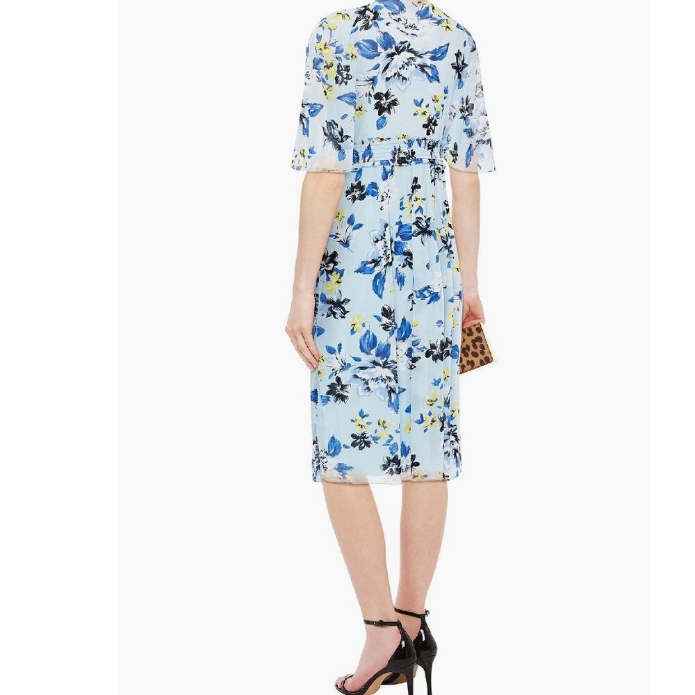 NWT Diane von Furstenberg Flutter Sleeve Dress, Small, Medium, Large - Picture 6 of 11